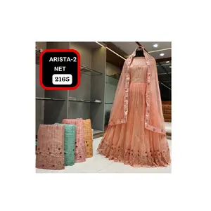 Vêtements indiens et pakistanais les plus vendus, Lehenga Choli pour femmes, pour les mariages et les fêtes, disponibles au prix de gros - Product Image 1