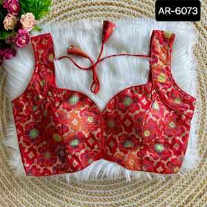 Heavy Japan <b>Satin</b> Saree With Pearl Lace Border Fancy <b>Blouse</b> Heavy Weaving Work Latest Pattern Ready Made <b>Blouse</b> Collections - Product Image 3