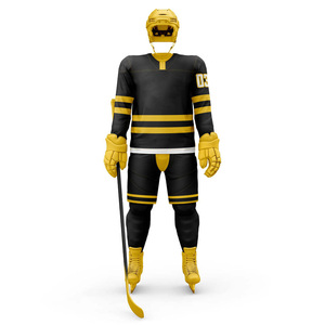 2025年カスタム特大フル長袖アイスホッケージャージー新着大人ホッケーユニフォーム昇華ホッケーウェア - Product Image 4