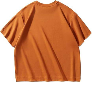 ผ้าฝ้าย100% เสื้อยืดสำหรับผู้ชายทรงหลวมพิมพ์ลายเสื้อยืดโอเวอร์ไซส์ไซส์วินเทจฟอกสี OEM - Product Image 2