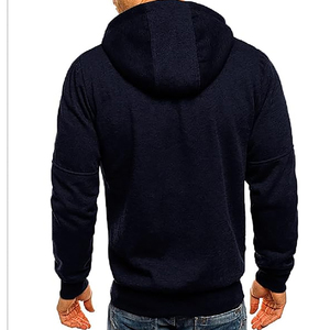 Custom Unisex <b>Vintage</b> Casual Solid <b>Zip</b>-<b>Up</b> <b>Hoodie</b> 100% Polyester/Cotton Fleece Embroidered Eco-Friendly Breathable Quick Dry - Product Image 2