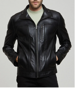 Chaqueta de cuero personalizada Unisex más vendida Calidad superior Todos los tamaños y colores Temporada de invierno Venta al por mayor Disponible - Product Image 2