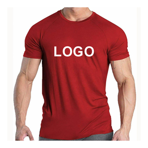Camiseta clásica de algodón 100% de gran tamaño para hombre, manga corta con logotipo Digital personalizado de 120gsm de peso elástico - Product Image 1
