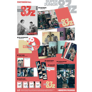 [SET] SUPER JUNIOR-83z - โปรมิส มินิอัลบั้มเล่มที่ 1 พร้อมโฟโต้บุ๊ค + โปสเตอร์เวอร์ชั่น - Product Image 5