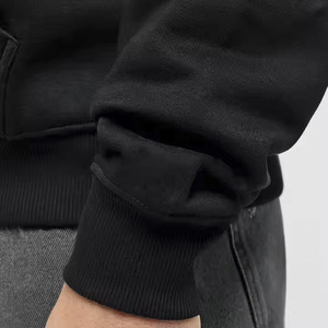 Polaire 500 Gsm Haute Qualité Coupe Régulière Recadrée Blanc Streetwear Écologique Hiver À Capuche Éponge Française Polyester/Coton - Product Image 5