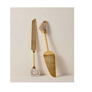 Juego de Cubiertos de acero inoxidable de gran venta, cubiertos de boda con cucharas de té de oro plateado, cuchara decorativa para cena, tenedor, uso en la cocina - Product Image 2