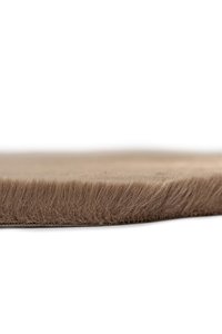 Vente en gros de tapis en peluche lapin beige de qualité supérieure bas quantité minimale de commande fabriqué en Turquie maison prière style scandinave couleur unie porte - Product Image 4
