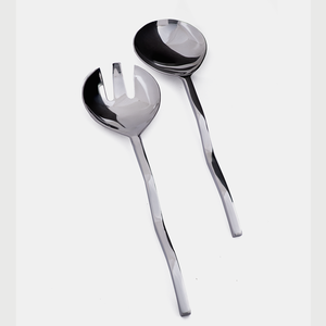 New Antique Handle Salad Serving <b>Set</b> wooden salad server <b>set</b> Bamboo Dinner <b>Kitchen</b> Cooking <b>Utensils</b> <b>Set</b> - Product Image 3