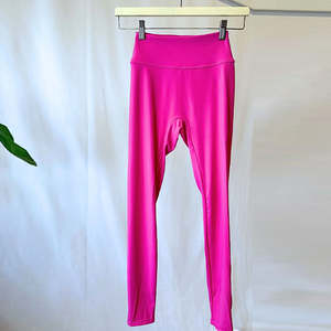 Venta al por mayor de tallas grandes de LICRA alta/nailon, mallas de entrenamiento de yoga transpirables antibacterianas, control de barriga, deportes de mujer de alta calidad - Product Image 6