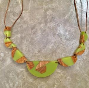 Collares de Cuerno Natural de Fábrica Directa, Joyería Boho, Joyería de Moda con Cinta Negra, Juego de Collares de Cuerno con Pendientes a Juego - Product Image 4