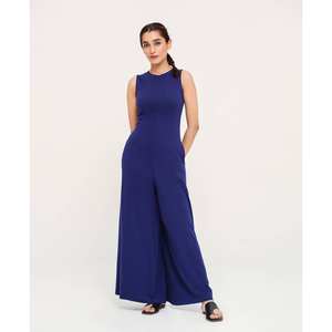 Mono acampanado sin mangas para mujer - Product Image 4