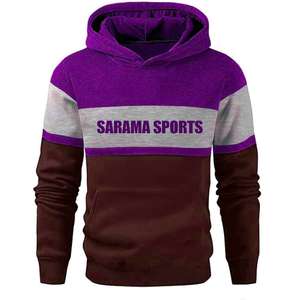 Sweat-shirts à capuche surdimensionnés de haute qualité pour hommes avec logo personnalisé, style décontracté pour l'hiver et l'automne - Product Image 1