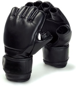 Gants de poinçonnage professionnels MMA et boxe de haute qualité 16oz équipement d'entraînement OEM personnalisé cuir et matériau PVC - Product Image 5