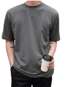 Camiseta Unisex de Alta Calidad, 240G, 100% Algodón, Lavado Ácido, Corte Regular, Retro, Vintage, Impresión Serigráfica Sólida - Product Image 4