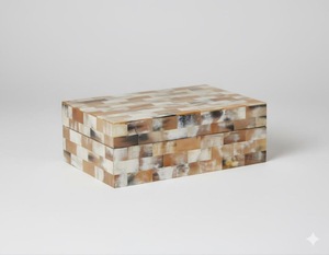 Caja de Cuerno de Búfalo para Joyas y Almacenamiento de Regalos - Interior Suave para Artículos Delicados de Alta Calidad - Product Image 4