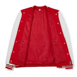 Chaqueta con letras personalizable de alta calidad con cuello con capucha de diseño único Material de tela excelente para hombres - Product Image 4