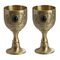 Cáliz con Diseño Grabado de Rosas, Estilo Moderno, Accesorios para Iglesia, Ciborio de Metal de Gran Calidad, Patena I.K. Diseños IK MC 30 <200ml