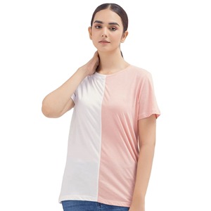 เสื้อยืดวินเทจผู้หญิงคอลเลคชั่นใหม่ปี 2025 ผลิตตามสั่ง (OEM) ผ้าฝ้าย 100% ราคาถูก ระบายอากาศได้ดี เป็นมิตรกับสิ่งแวดล้อม ดีไซน์ตามสั่ง ไซส์ใหญ่ คอกลม - Product Image 1