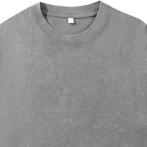 Camisetas de motorista vintage con estampado gráfico de calavera segura para hombre, camiseta informal de gran tamaño de algodón 100% para hombre - Product Image 3