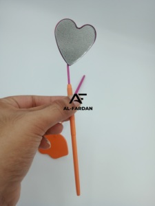 Chất Lượng Cao Biểu Tượng Tùy Chỉnh Lông Mi Mở Rộng Gương Với Lời Khuyên Tròn Trái Tim Và Đôi Môi Hình Dạng Bền Vững Thép Không Gỉ Xử Lý - Product Image 6