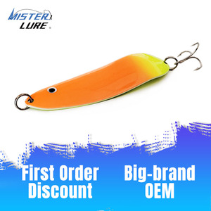MISTER LURE 15g 20g Cuillères de pêche en acier inoxydable anti-corrosion pour la pêche au bar, à la truite et au <span class=keywords><strong>brochet</strong></span> – Les meilleures cuillères métalliques de lancer - Product Image 1
