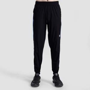Pantalon de travail Olympus taille haute léger, teinté et décoré avec fermeture éclair et motifs, tailles XL et 5XL disponibles, noir-vert sarcelle - Product Image 1