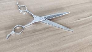 Tijeras de aseo para mascotas personalizadas de alta calidad, Tijeras de adelgazamiento de dientes para perros de acero inoxidable, Tijeras de peluquería para perros y gatos - Product Image 2