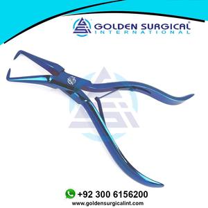 Alicates para Extensiones de Cabello con Micro Anillos, Alicates para Remover Micro Locks, Recubiertos de Color Azul - Product Image 6