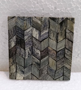 Custom Material Coaster Set Classic Style <b>round</b> Stone Pads for Kitchen Made in India - Product Image 6