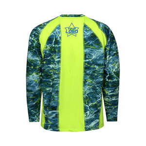 Haute qualité Anti-Uv séchage rapide à manches longues vêtements de pêche chemises en jersey de pêche sublimées personnalisées - Product Image 2