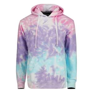 Haute qualité femmes décontracté élégant sweat à capuche court col zippé cravate teinture pull haut longue longueur hiver mode imprimé techniques - Product Image 6