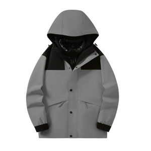 Veste coupe-vent de mode avec logo personnalisé | Vêtements d'extérieur légers imperméables | Streetwear Hommes Femmes - Product Image 1