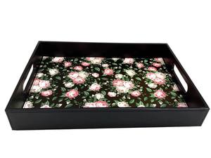 ถาดเสิร์ฟไม้เคลือบ 3 ช่อง ดีไซน์ทันสมัย สำหรับเสิร์ฟอาหารในบ้าน - Product Image 5