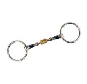 Nueva llegada de acero inoxidable de doble articulación de anillo suelto Snaffle Horse Bit Tachuela ecuestre hecha por TARIQ MFG CO - Product Image 1