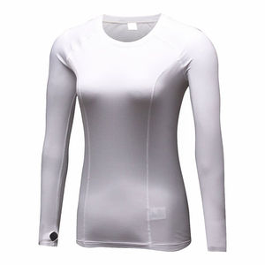 New Arrival 2025 High Quality <b>Compression</b> Tops <b>Women's</b> Round Neck Long Sleeve <b>Compression</b> shirts <b>Tight</b> Fit Blank Design <b>for</b> sale - Product Image 1