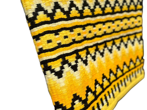 Premium Hand Loom Western Show Blanket Motif contemporain avec coussinets de selle de couleur - Product Image 3
