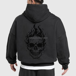 Sudadera con Capucha para Motociclistas, Forrada con Kevlar, Unisex, con Bolsillos y Protecciones, Sudadera de Forro Polar Grueso de 420 GSM - Product Image 4