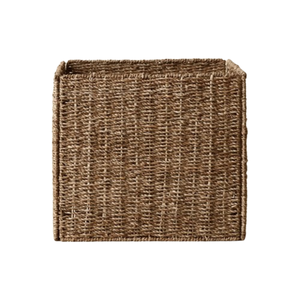 กล่องเก็บของลายหญ้าทะเลแบบพับได้กล่องเก็บของในห้องครัวทำด้วยมือจากเวียดนาม - Product Image 1