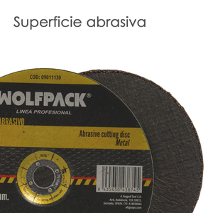 Disco abrasivo da taglio Metal Plus Ø 230 x Ø 22 mm. Spessore 3,2 mm. - Product Image 3