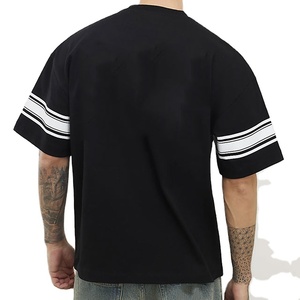 เสื้อยืดทรงหลวม แขนเสื้อแบบดรอปไหล่ ระบายอากาศได้ดี ใส่ได้ทั้งชายและหญิง ไซส์พลัส รับสกรีนโลโก้ เสื้อยืดเรียบง่ายสำหรับใส่หน้าร้อน เสื้อยืดลายกราฟิก - Product Image 3