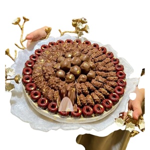 Cuenco para servir chocolate de Metal dorado ecológico de la mejor calidad, vajilla para hoteles y bodas para postres, dulces, servidor a buen precio - Product Image 6