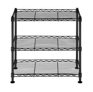 Estantería de almacenamiento de diseño único, estante de acero negro para hoteles, restaurante, cocina, sala de estar, venta al por mayor, hecho en la india, 2023 - Product Image 1