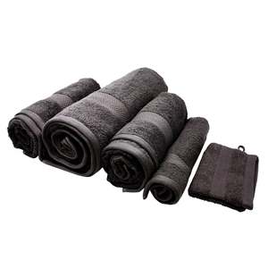Solid Color 5-Piece Home Bathroom <b>Set</b> Woven Techniques - Product Image 3