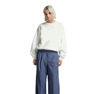 Col roulé GM Sherpa Fleece Thick Crop Top Sweater Womens Korean Style Student Autumn Winter Half Zipper Warm Hoodie - Product Image 1