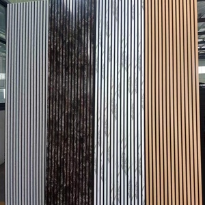 Panneau acoustique mural cannelé 3D décoratif d'intérieur moderne pour mur ou plafond et intérieur TV revêtement en PVC MDF <span class=keywords><strong>Akupanel</strong></span> Acupanel - Product Image 5
