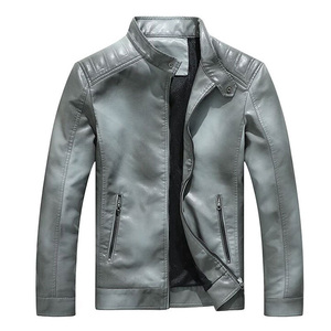 Nueva llegada de alta calidad diferentes colores disponibles mejor precio de venta hombres chaqueta de cuero de tamaño personalizado y chaqueta de cuero de diseño - Product Image 2