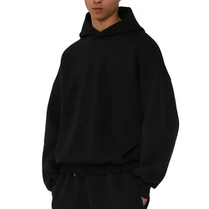 Fashion Hoodie for Men <b>Thick</b> <b>Fleece</b> Pullover Zipper Winter Wear Custom 100% Cotton Oversized High Quality Hoodie - Product Image 4