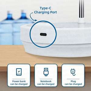 Botella Purificadora de Agua Recargable por USB para Exteriores, Purificador de Agua Potable Recargable por USB - Product Image 4