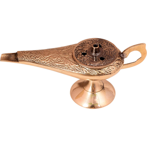 การออกแบบล่าสุดทําด้วยมือทองเหลืองนูนโคมไฟ Aladdin สีทองสําเร็จรูปที่ไม่ซ้ํากันใหม่ Aladdin Genie โคมไฟ Magic Light โคมไฟน้ํามันตกแต่ง - Product Image 6