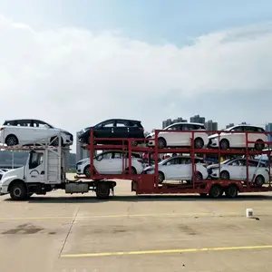 Pabrik Cina 8 mobil hauler trailer untuk dijual